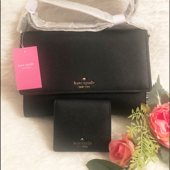 KATE SPADE ♠️ SET ♠️ CROSSBODY  BAG AND WALLET 🆕 - Picture 2 of 10